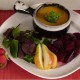 mon chay soup bi le ca ri va cu den ngot