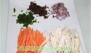 Món chay: Chả giò khoai môn