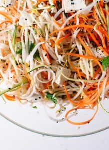 Trinh bay mon chay Pad thai da hoan tat
