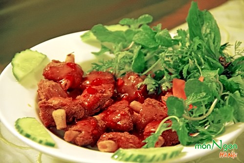 Sườn xào chua ngọt chay