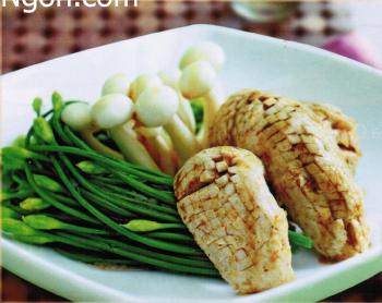 Vào bếp với món :Cật xào chay.