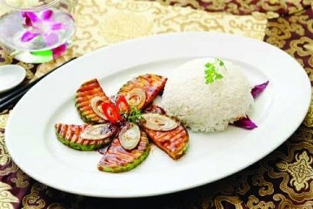 Món chay : Bầu khìa ngũ vị …