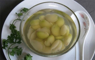 Cùng thưởng thức món chay : Canh đậu ngự.