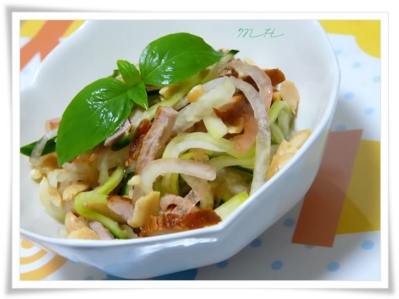 Món chay : Gỏi dưa hấu .