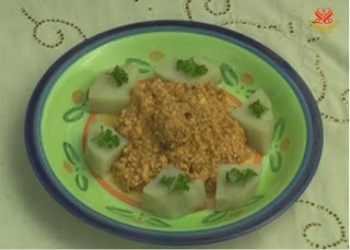 Món chay: Ragu hạt dưa Egusi kiểu Cameroon .