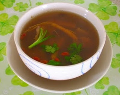 Món chay : Soup Thảo dược …