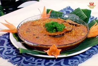 Món chay : Cá hồi chay và tương ớt Mã Lai