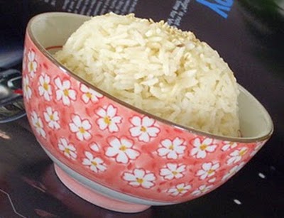 Món chay : Cơm sữa đậu nành .