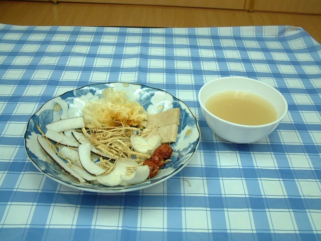 Món chay : Soup Dừa mon chay soup dua