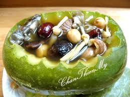 Món chay : Canh Bí mùa đông .