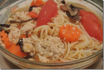 Mì riêu chay