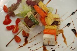 Món chay : Rau củ nướng mật ong