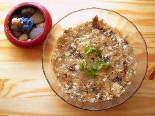 Chả chưng chay ngon và lạ .