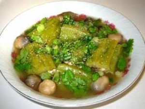 mon an ngon: canh kho qua chay