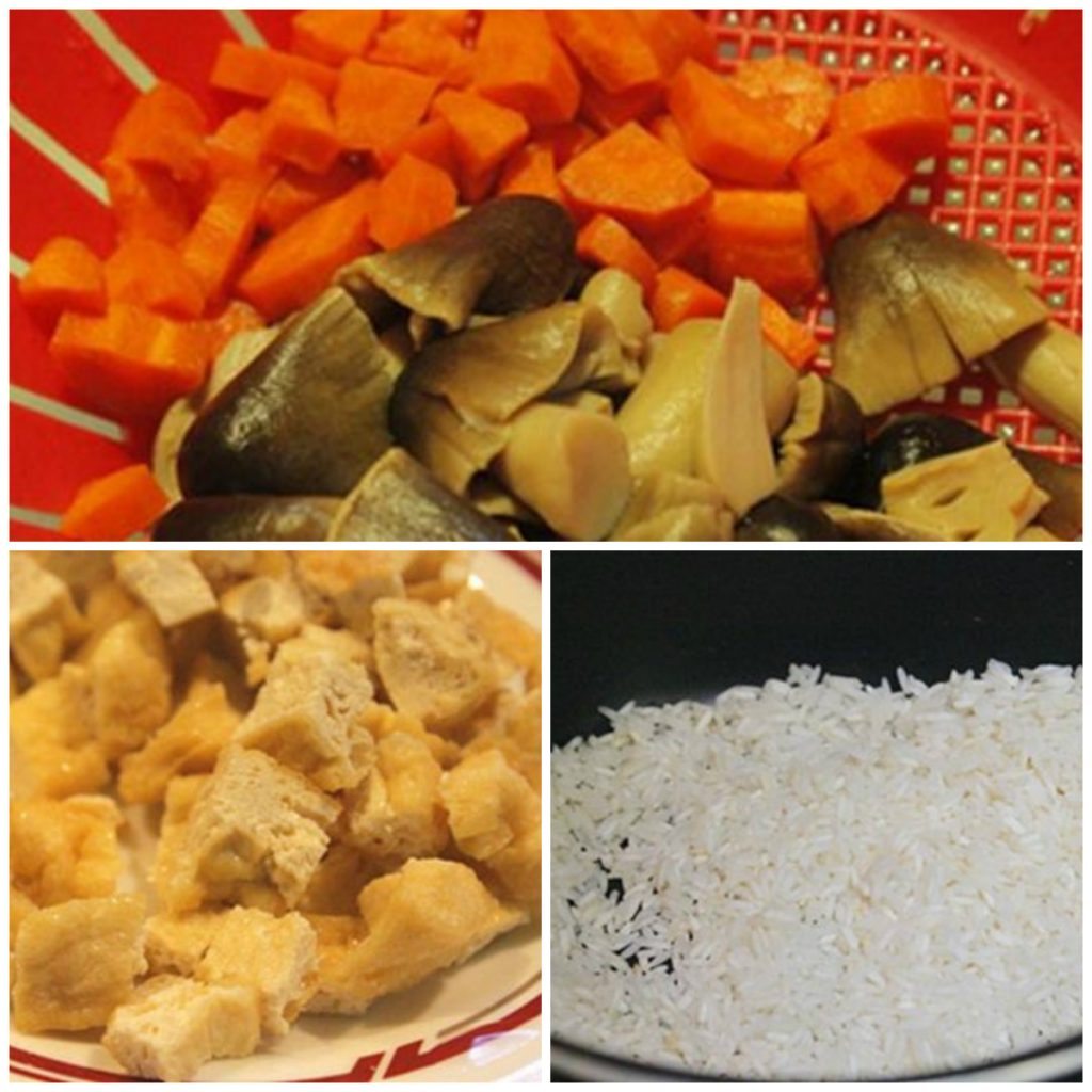 nguyen lieu nau mon chay ngon - chao chay thap cam