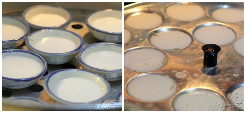 do bot vao khuon banh 