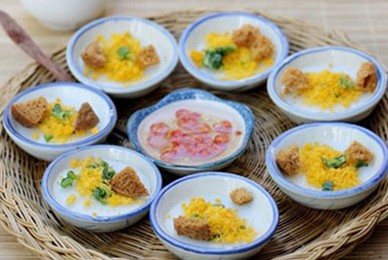 Làm món chay bánh bèo thanh đạm