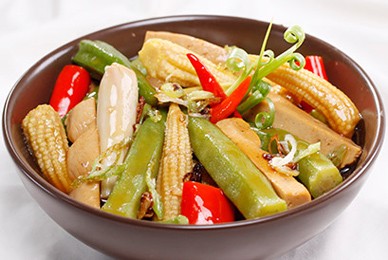 Đậu bắp kho nước tương món chay ngon, dễ thực hiện