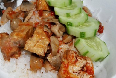mon chay ngon gian di