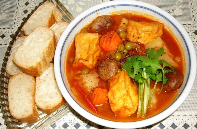 mon chay ngon mien nam bo kho chay