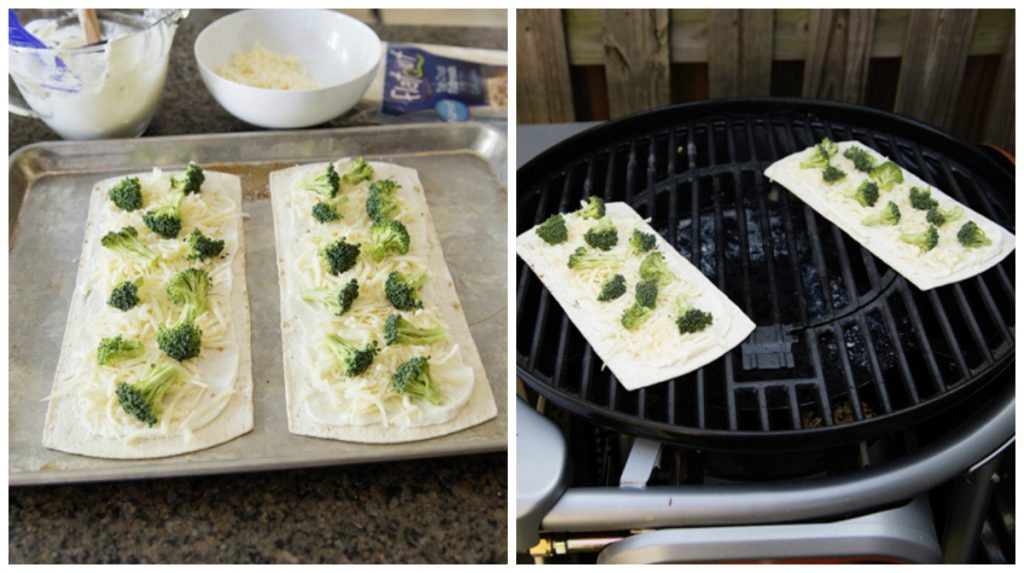 banh duoc nuong tren lua