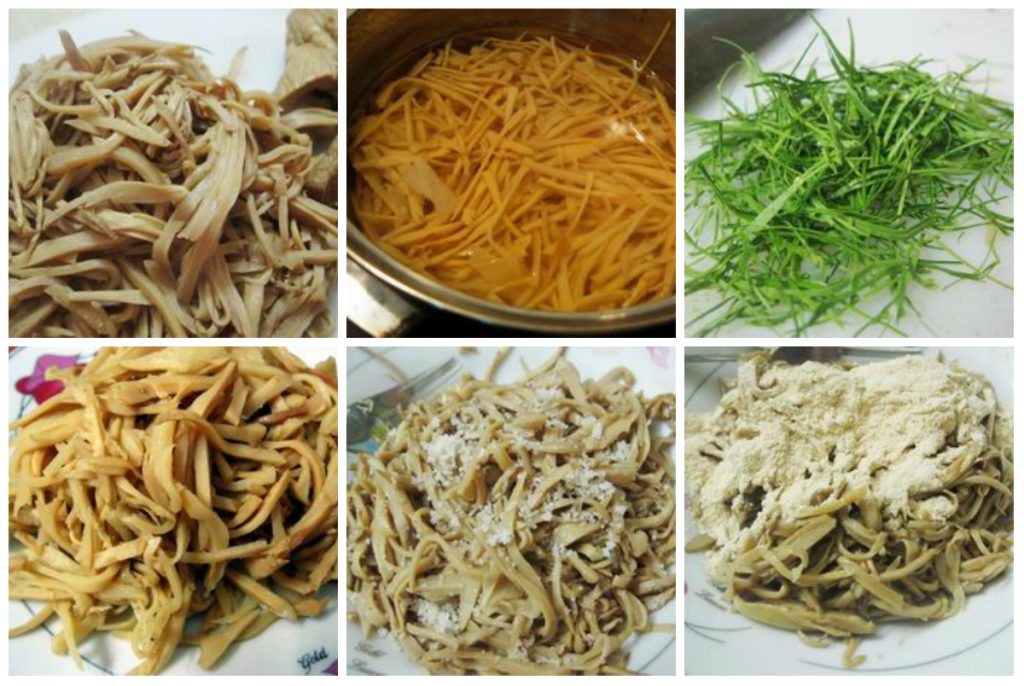 cac buoc thuc hien mon chay nem chao chay