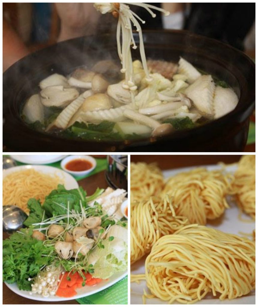 thuong thuc mon lau an chay