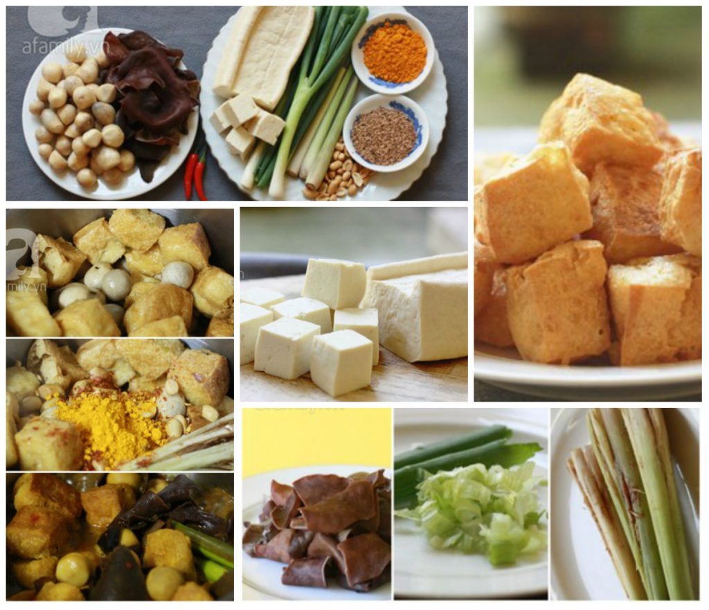 cac buoc thuc hien mon an chay dau phu kho kieu hue