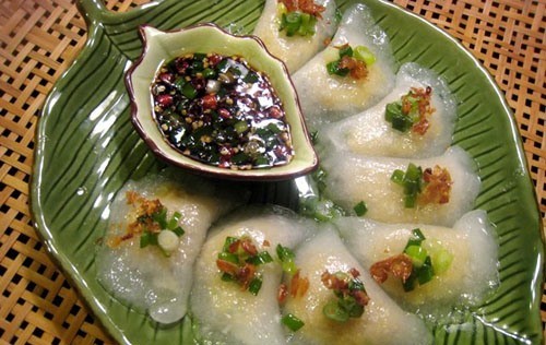 mon an chay ngon xu hue banh bot loc nhan chay