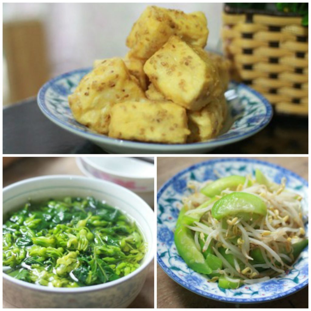 Thực đơn món chay làm nhanh ăn ngon