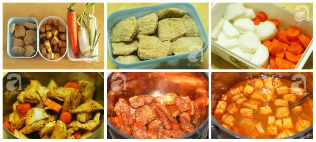 cac buoc thuc hien mon chay dau hu kho chay