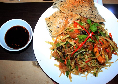 mon chay ngon goi chay rong bien