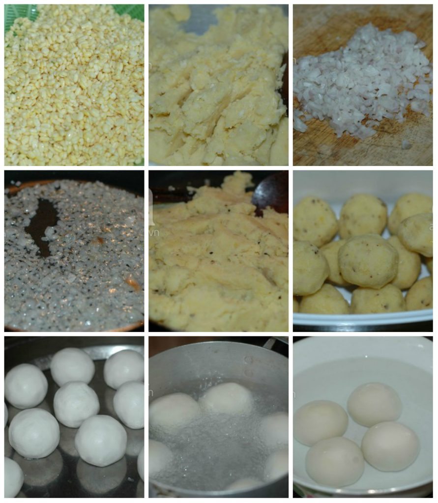 thuc hien mon banh ngong an chay