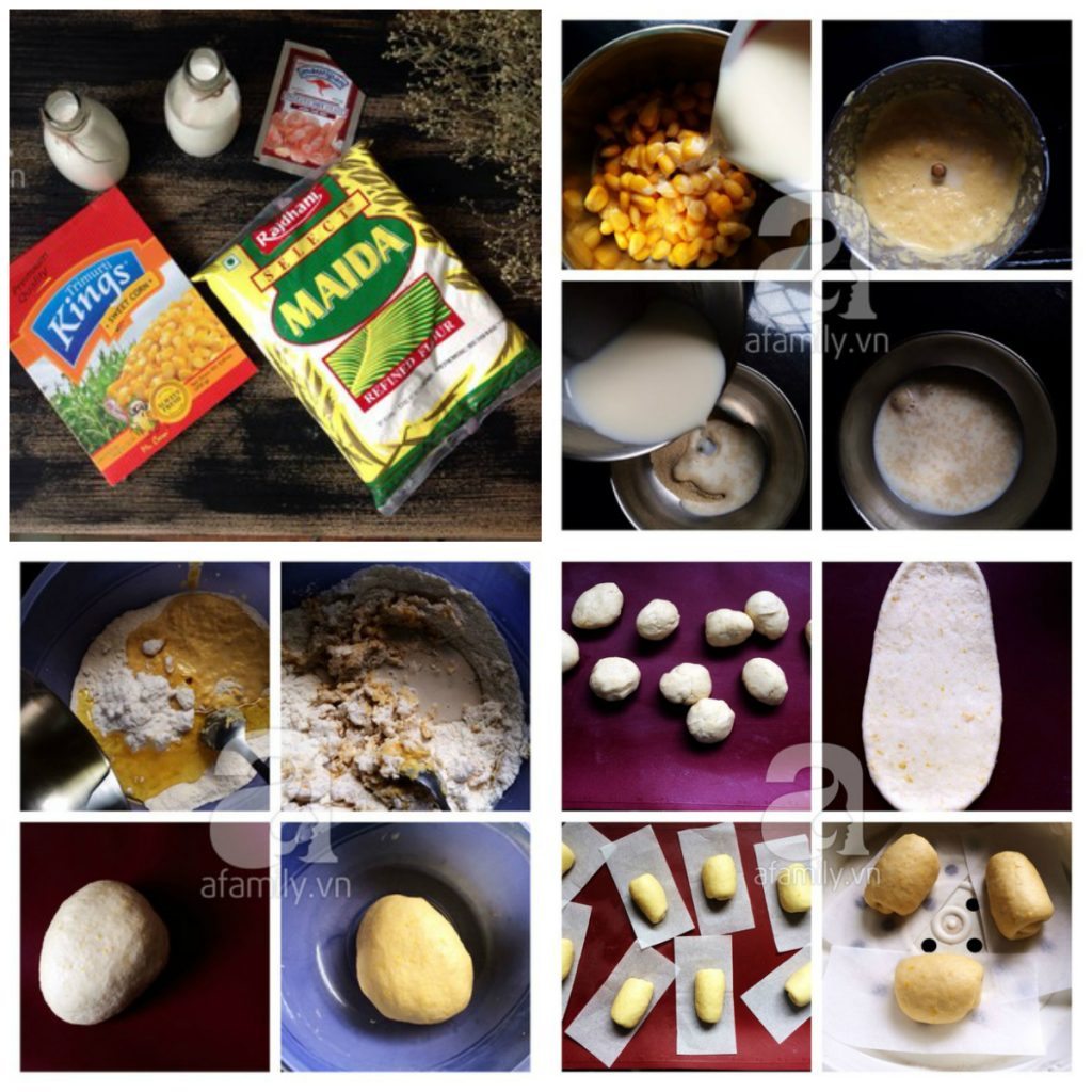 thuc hien mon chay ngon banh bao bap