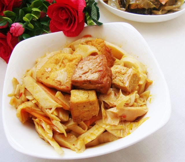 mon an chay ngon mang kho
