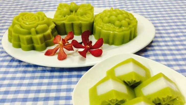 Bánh trung thu rau câu vị bơ, món chay thú vị cho mùa trung thu