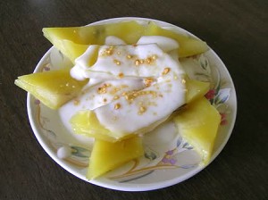 bánh chuối hấp nước cốt dừa