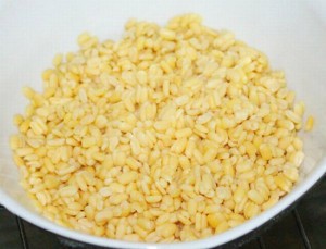 đậu xanh làm bánh xèo