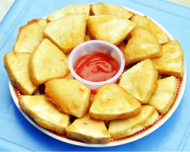 Sa kê chiên bột thơm giòn một món chay ăn vặt vô cùng hấp dẫn