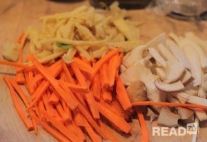 món chay sushi 