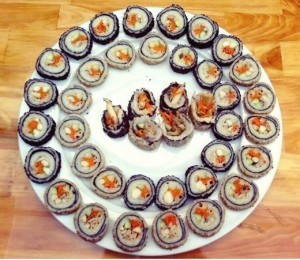 Kimbap chay