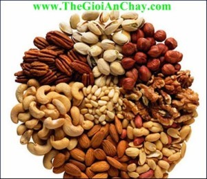 kem co trong ngu coc, cac loai hat  