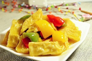 mon cha chay sot cam ngon mieng