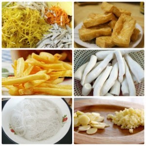 nguyen lieu lam mon chay bi cuon