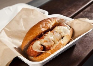 hap dan voi mon an chay banh mi xiu mai kieu y.