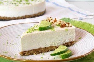 banh kem pho mai chanh thuan chay.