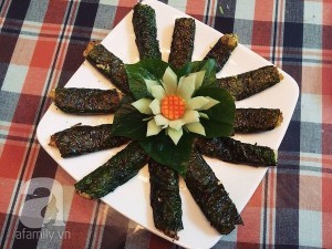 mon an chay dau hu cuon la lot