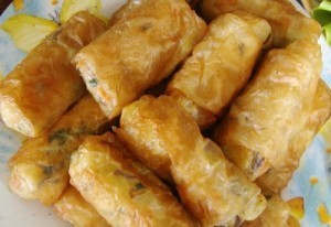 nem chay ngon khong kem nem thit.
