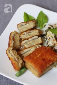 thit quay chay mon chay cho bua toi ngay dau thang