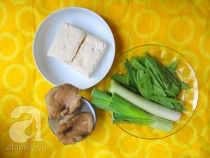 nguyen lieu cho mon chay